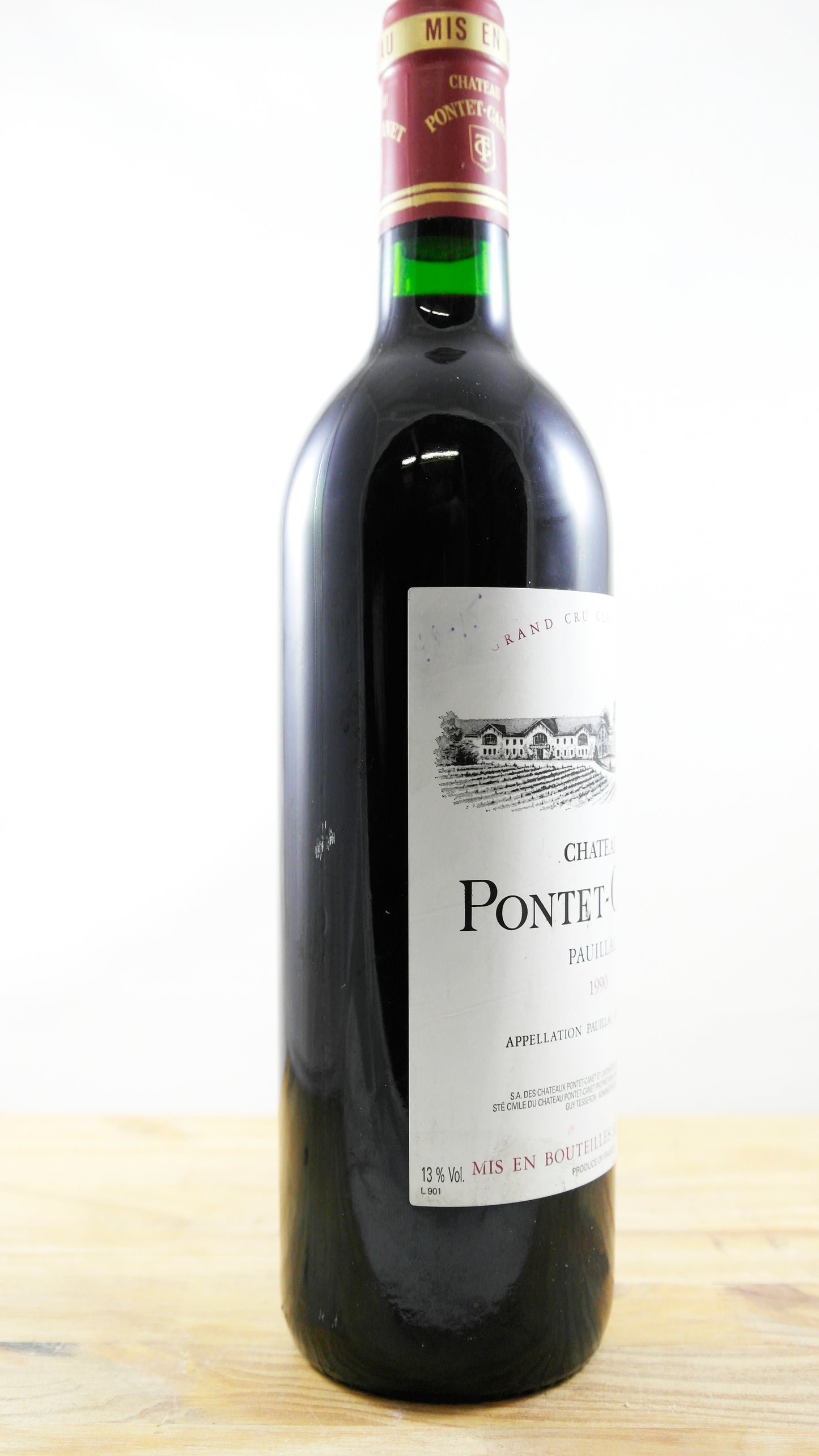 Vin Année 1990 Château Pontet-Canet