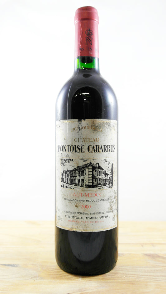 Vin Année 2000 Château Pontoise Cabarrus