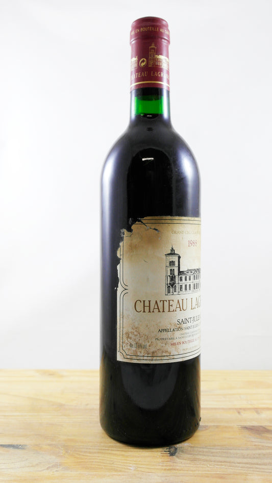 Vin Année 1988 Château Lagrange