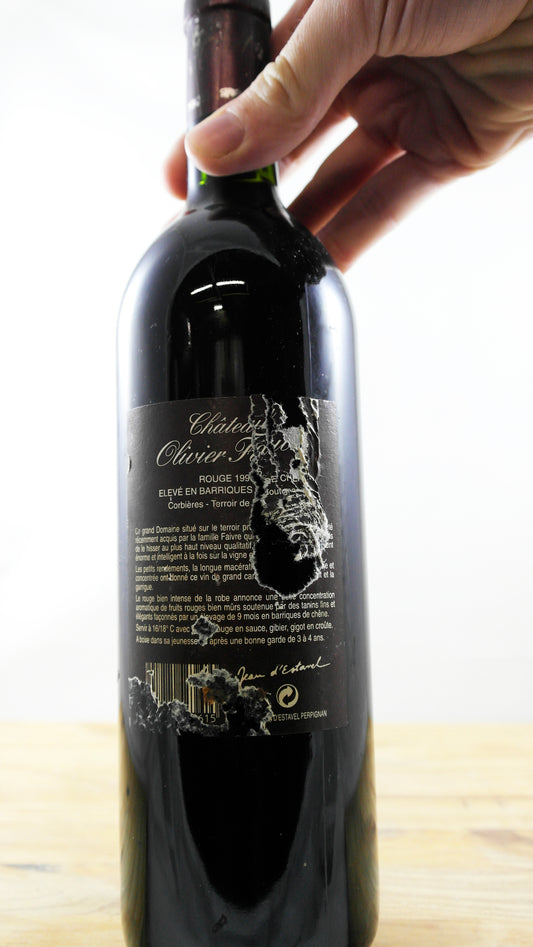 Vin Année 1996 Château Olivier Faure