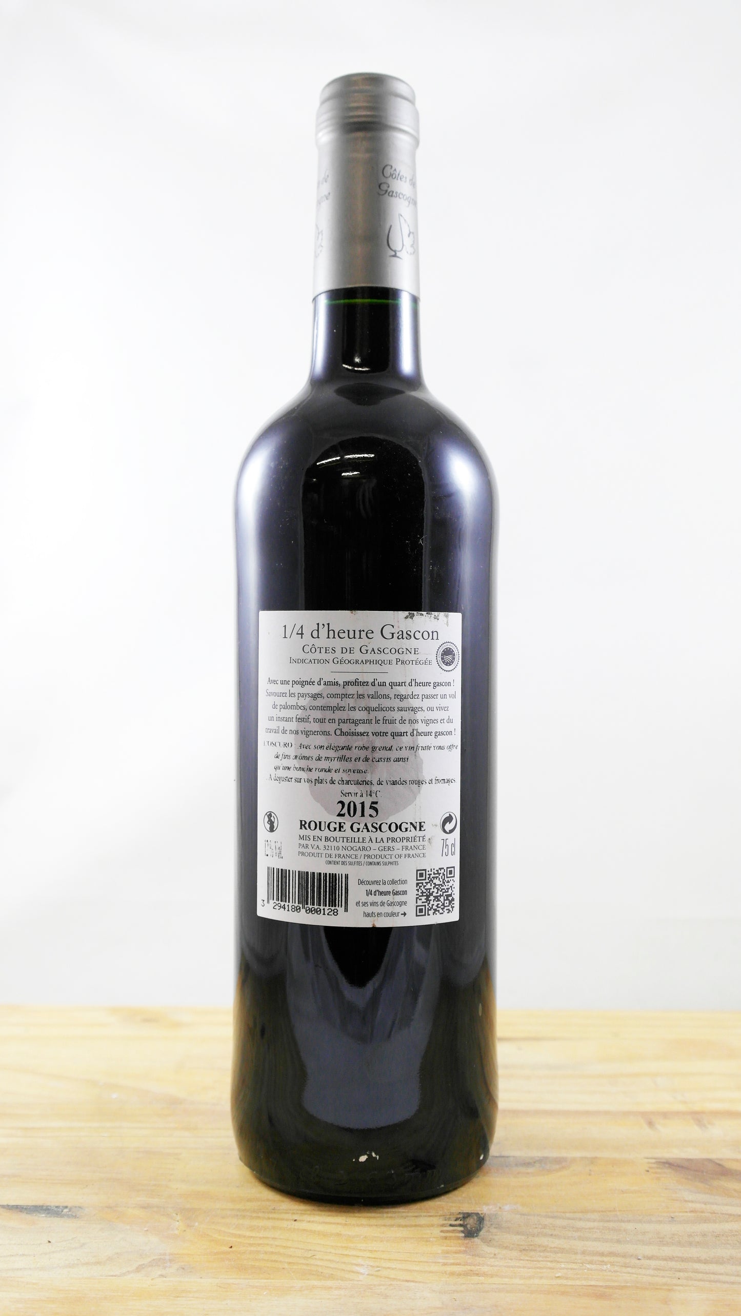 Vin Année 2015 Quart d'heure Gascon
