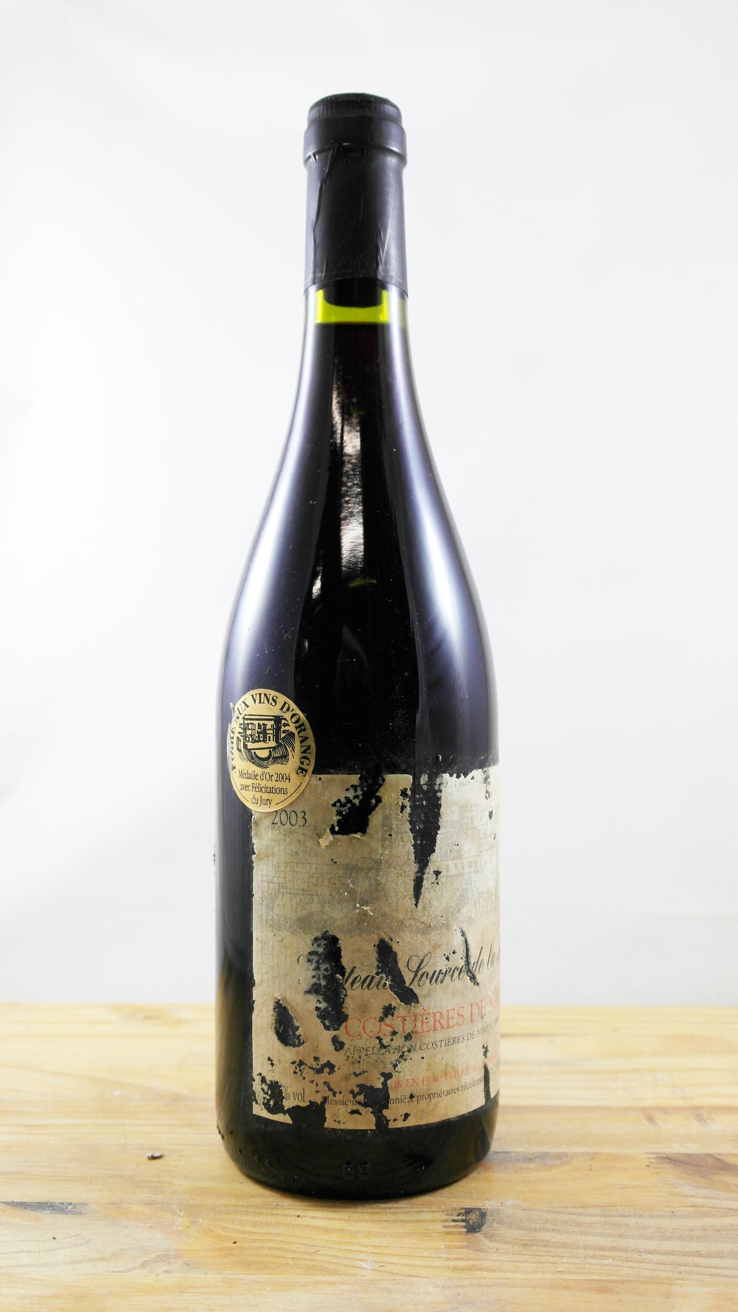 Vin Année 2003 Domaine Source de la Marine