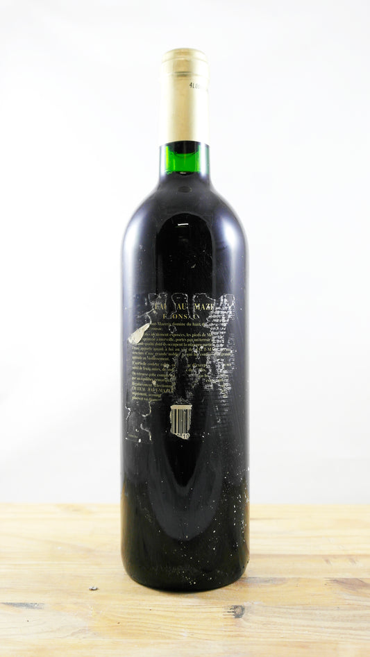 Vin Année 1996 Château Haut-Mazeris