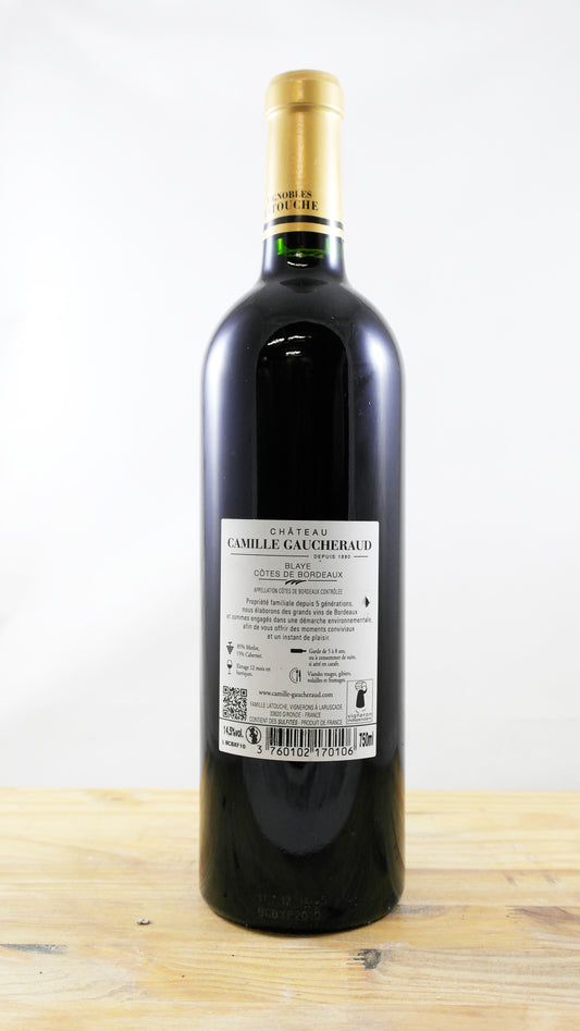 Vin Année 2010 Château Camille Gaucheraud