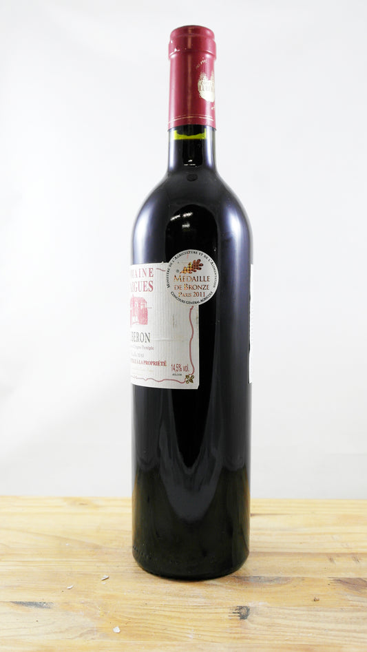 Vin Année 2010 Luberon Domaine d'Aigues