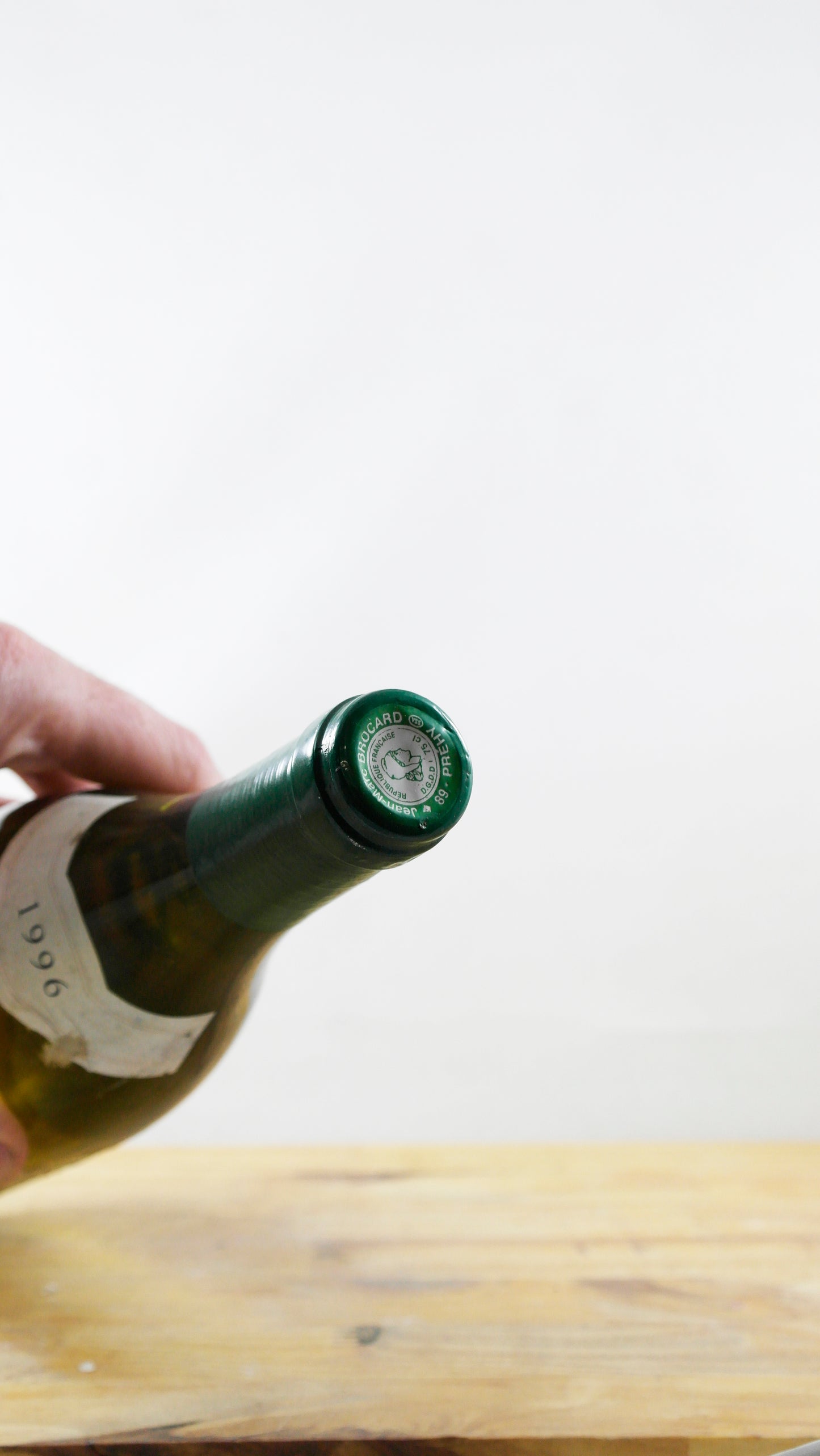 Vin Année 1996 Chablis 1er Cru Les Manants