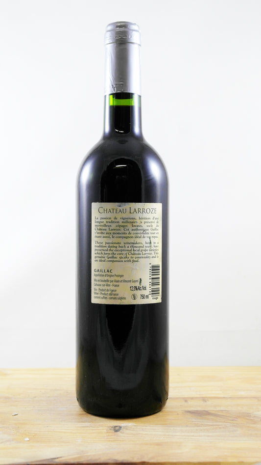 Vin Année 2013 Château Larroze