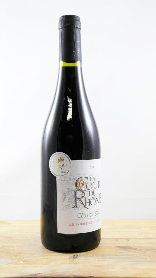 Vin Année 2010 La Cour du Rhône