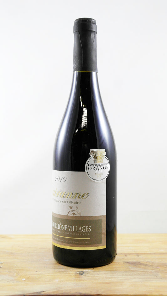 Vin Année 2010 Cairanne