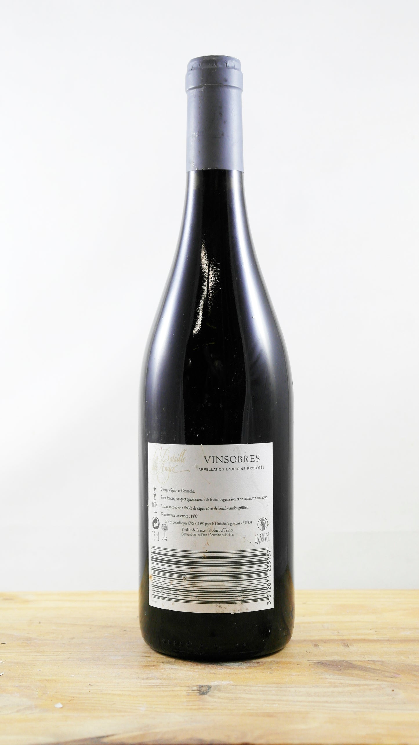 Vin Année 2012 Vinsobres La Bataille des Anges