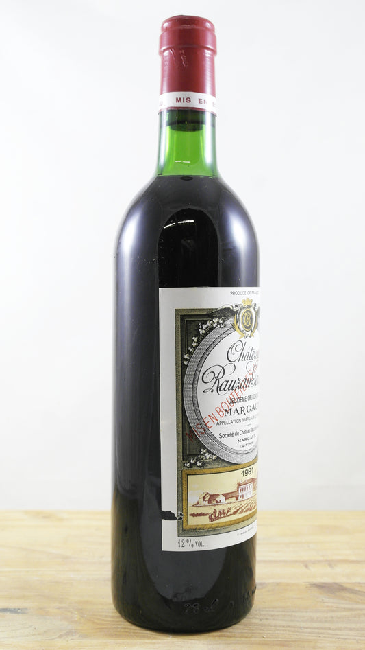 Château Rauzan-Gassies 1981 ELA