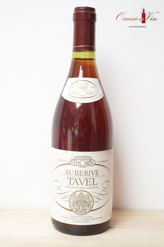 Auberive Tavel Vin 1985