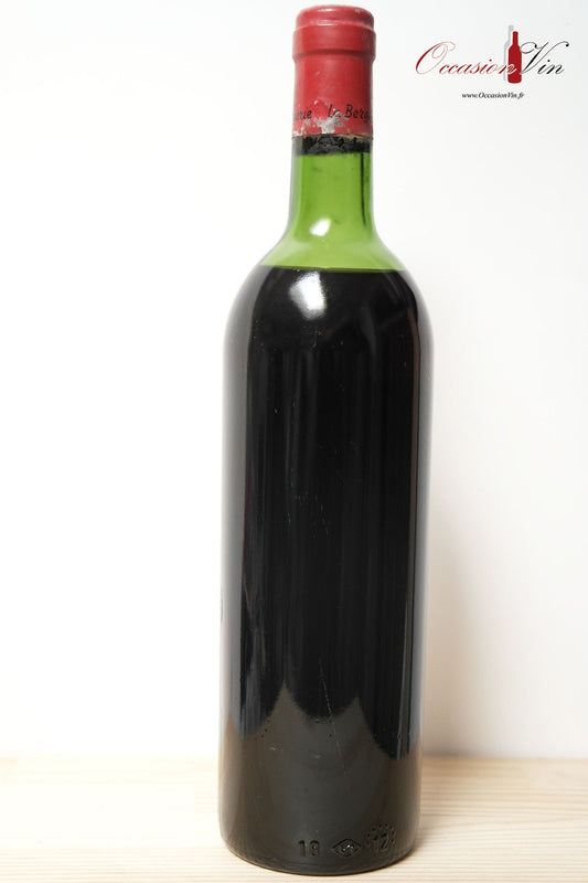 Bélier Médoc Rothschild ME Vin 1975