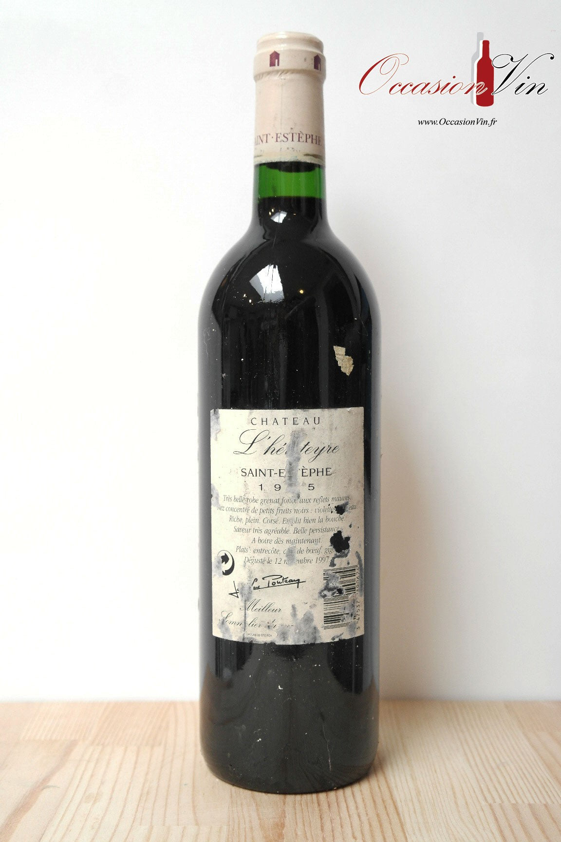 Château l'héreteyre Vin 1995