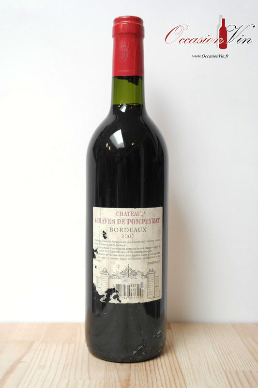 Château Graves de Pompeyrat Vin 2000