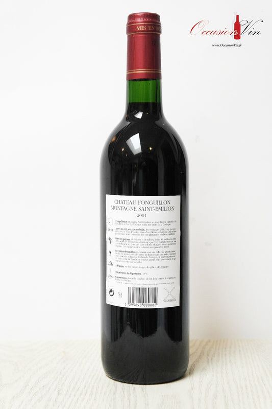 Château Fonguillon Vin 2001