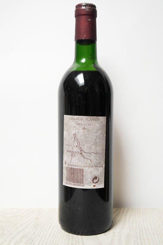 Château Plantey Vin 1990