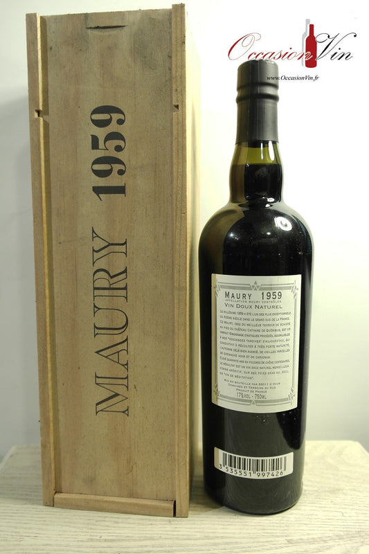 Rivesaltes Maury Vin 1959
