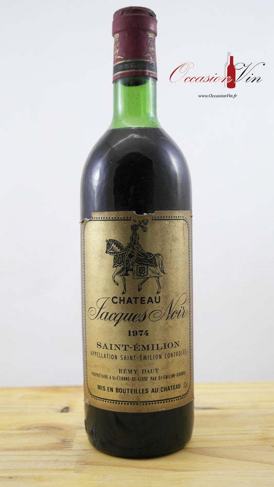 Château Jacques Noir Vin 1974