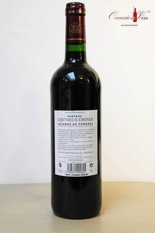 Château les Vieux Ormes Vin 2008