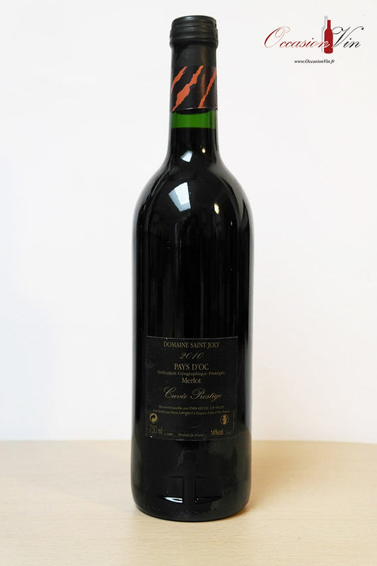 Domaine Saint Joly Vin 2010