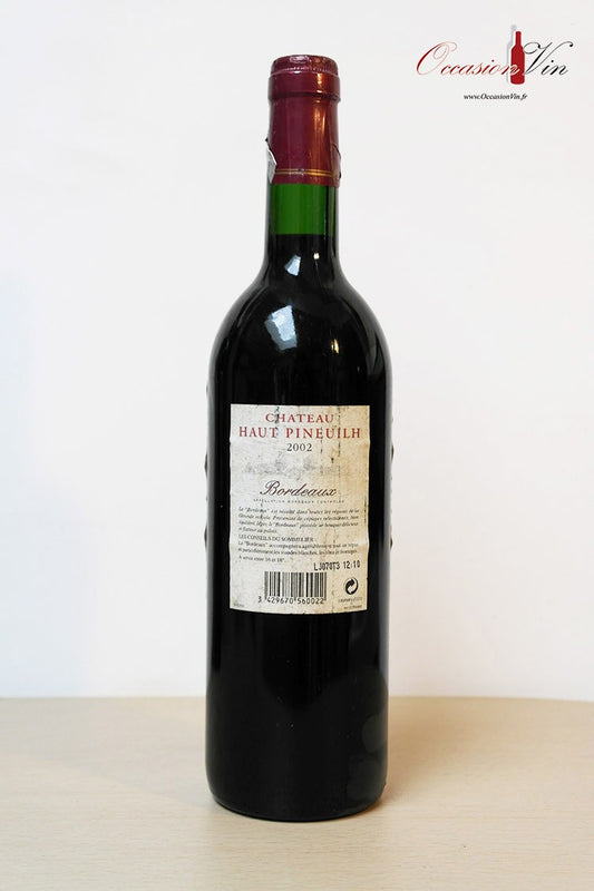 Château Haut Pineuilh Vin 2002