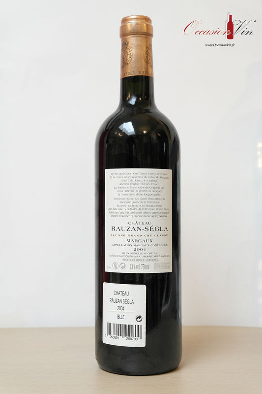 Château Rauzan - Ségla Vin 2004