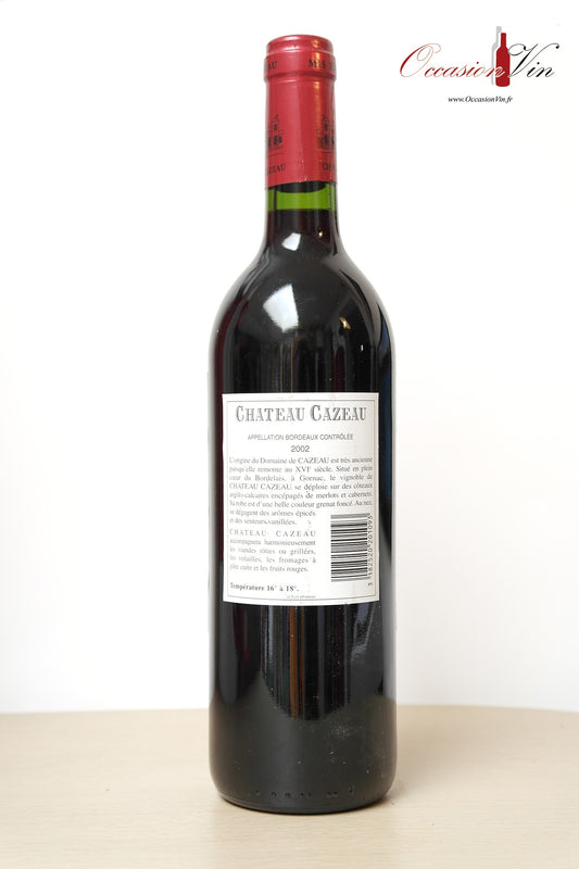 Château Cazeau Vin 2002