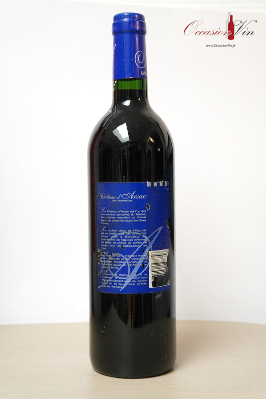 Château D'Arsac Margaux EA Vin 1998