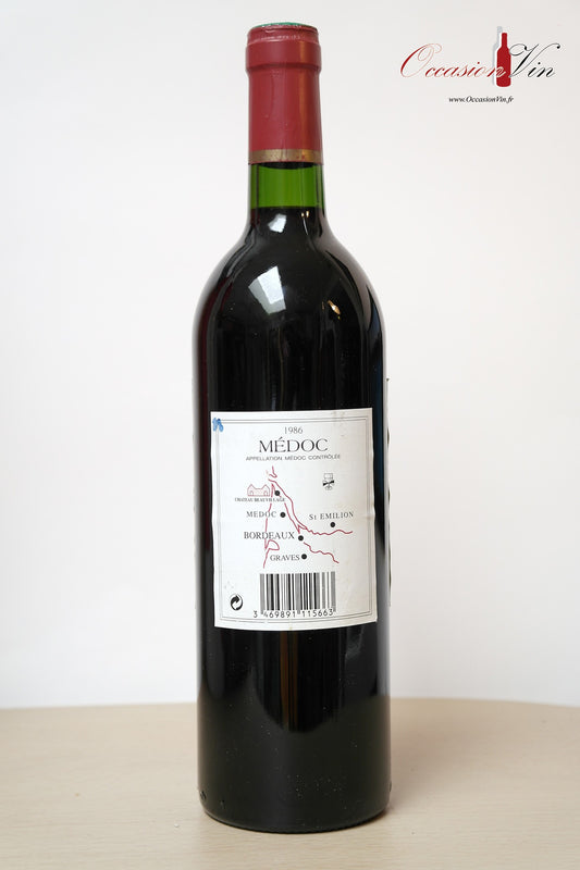 Château Beauvillage Vin 1986