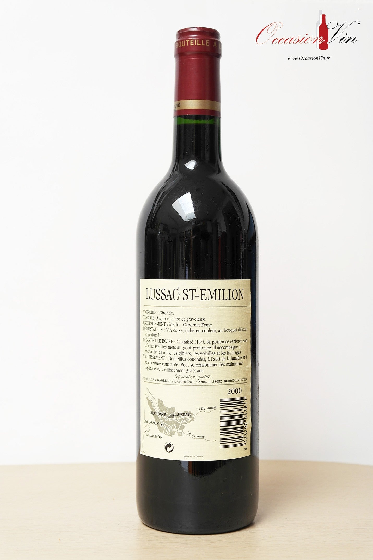 Roc de Lussac Vin 2000