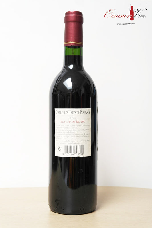 Château Les Hauts de Plaisance Vin 2004