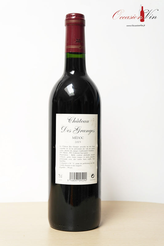 Château des Granges Vin 2003