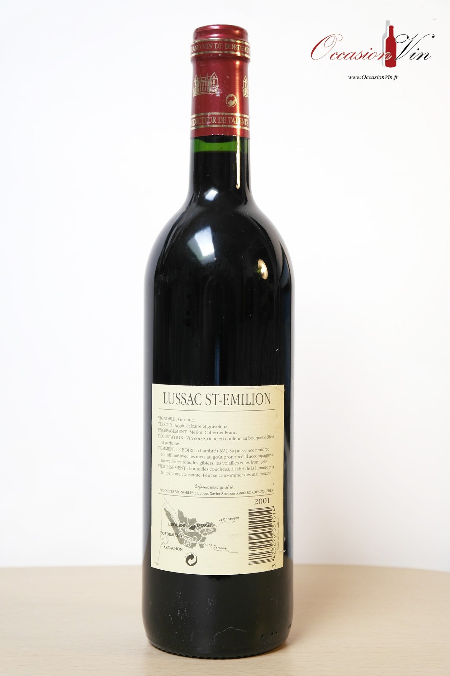 Roc de Lussac Vin 2001