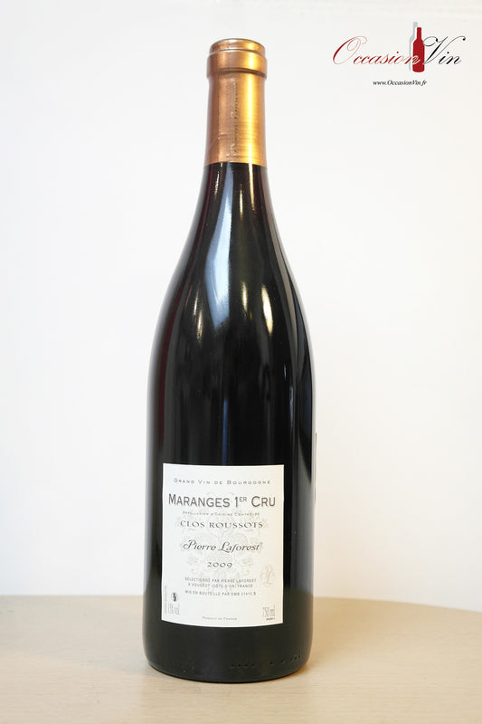 Clos Roussots Maranges 1er Cru Vin 2009