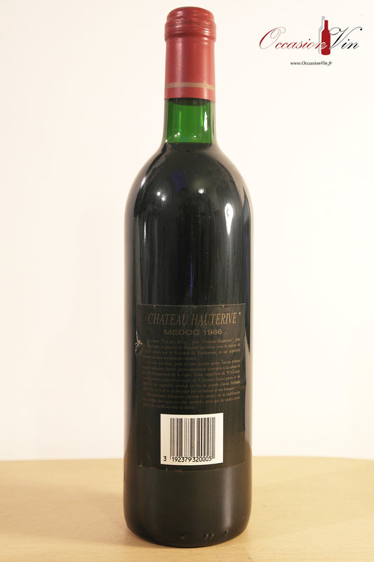 Château Hauterive Vin 1986