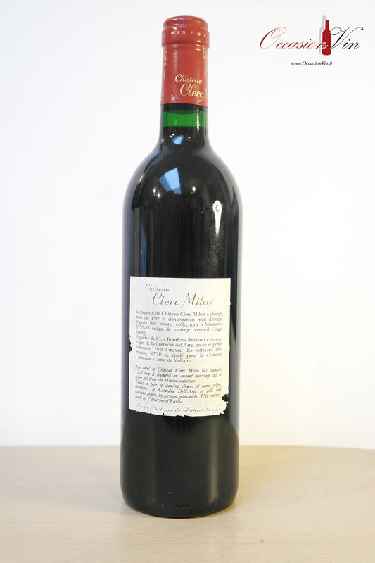 Château Clerc Milon Vin 1987