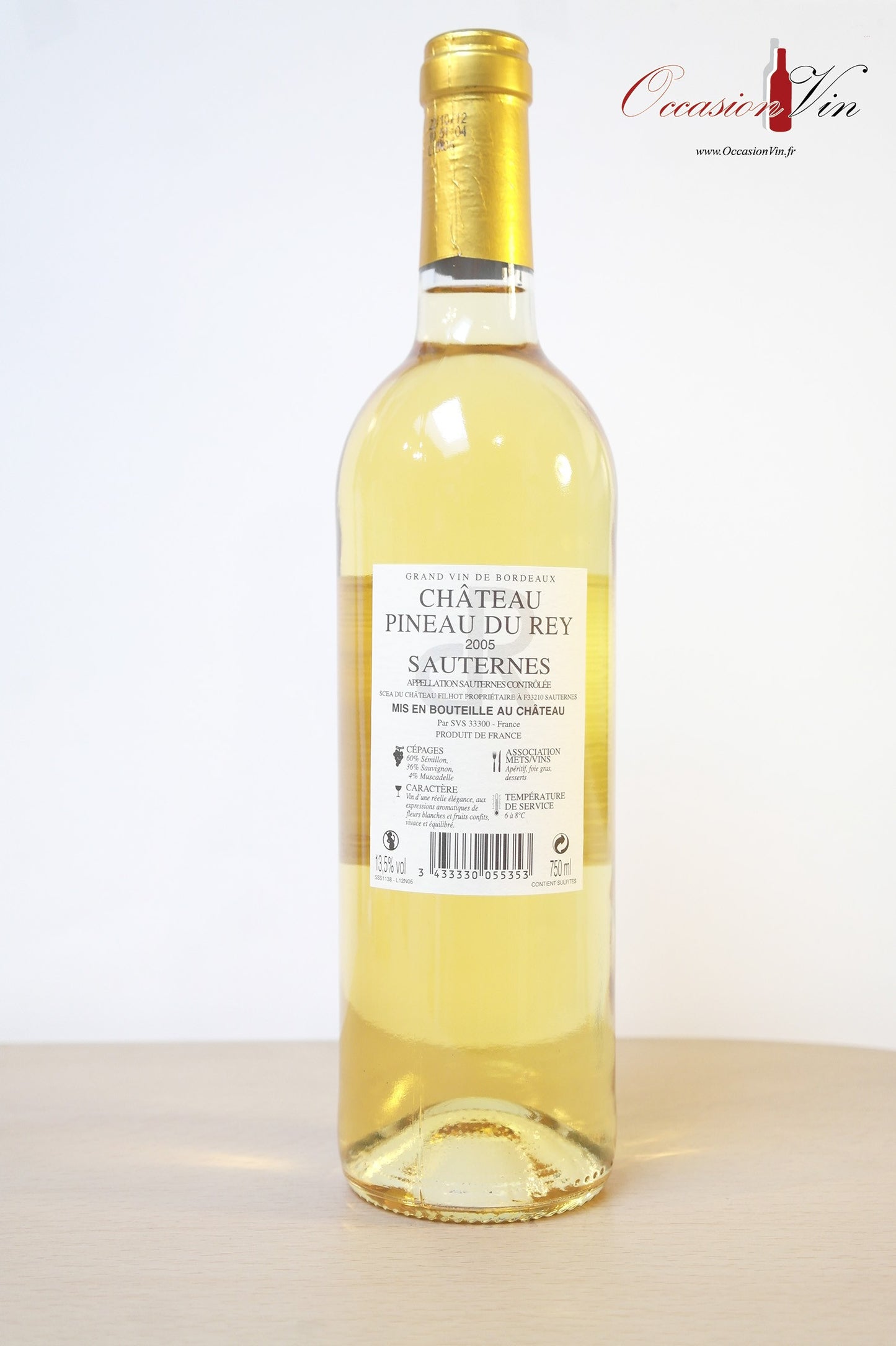Château Pineau du Rey Vin 2005