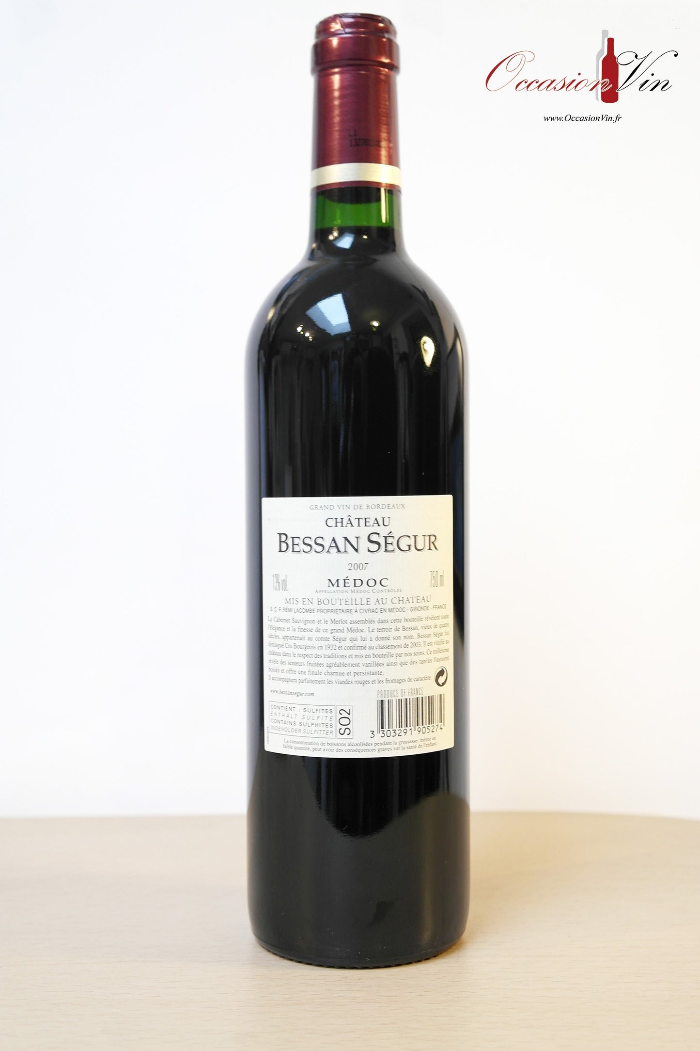 Château Bessan Ségur Vin 2007