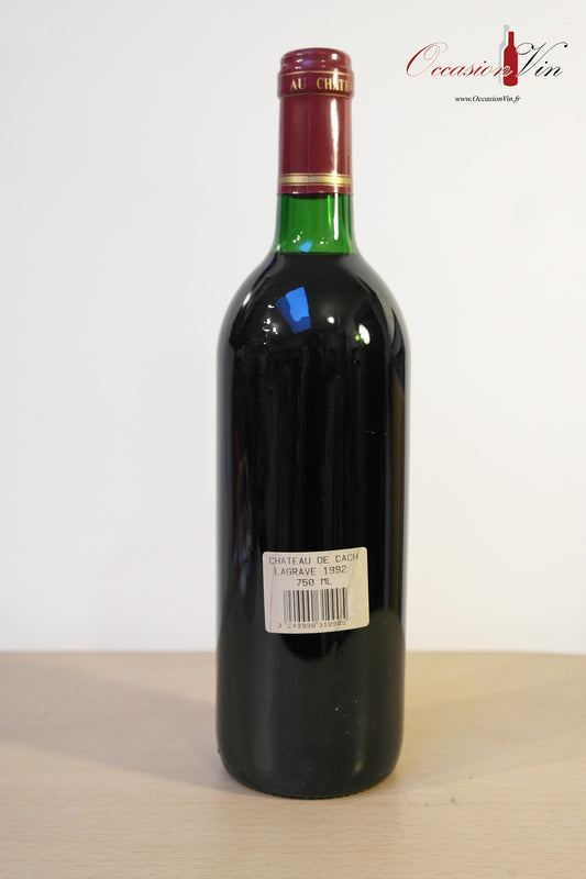 Château de Cach Lagrave Vin 1992