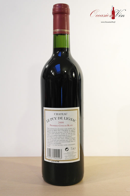 Château Le Puy de Lignac Vin 2000