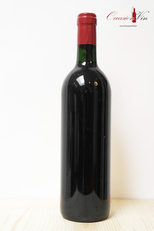 Château Moulin Riche Vin 1986