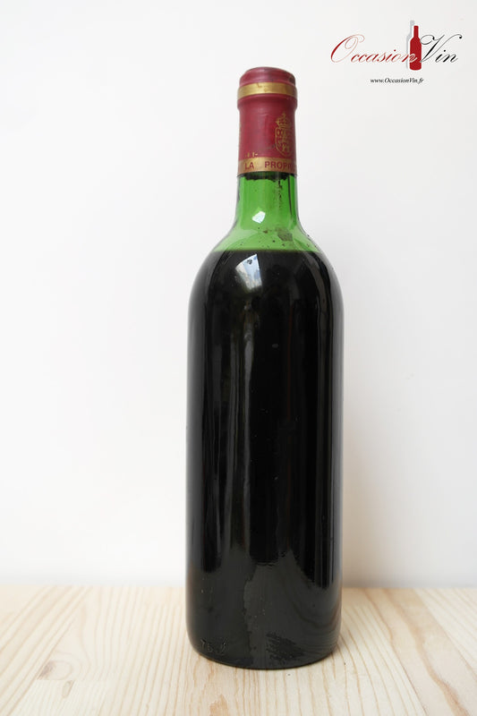 Château Moulin de la Chapelle ME Vin 1974