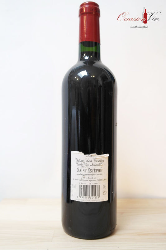 Château Haut Baradieu Vin 2004