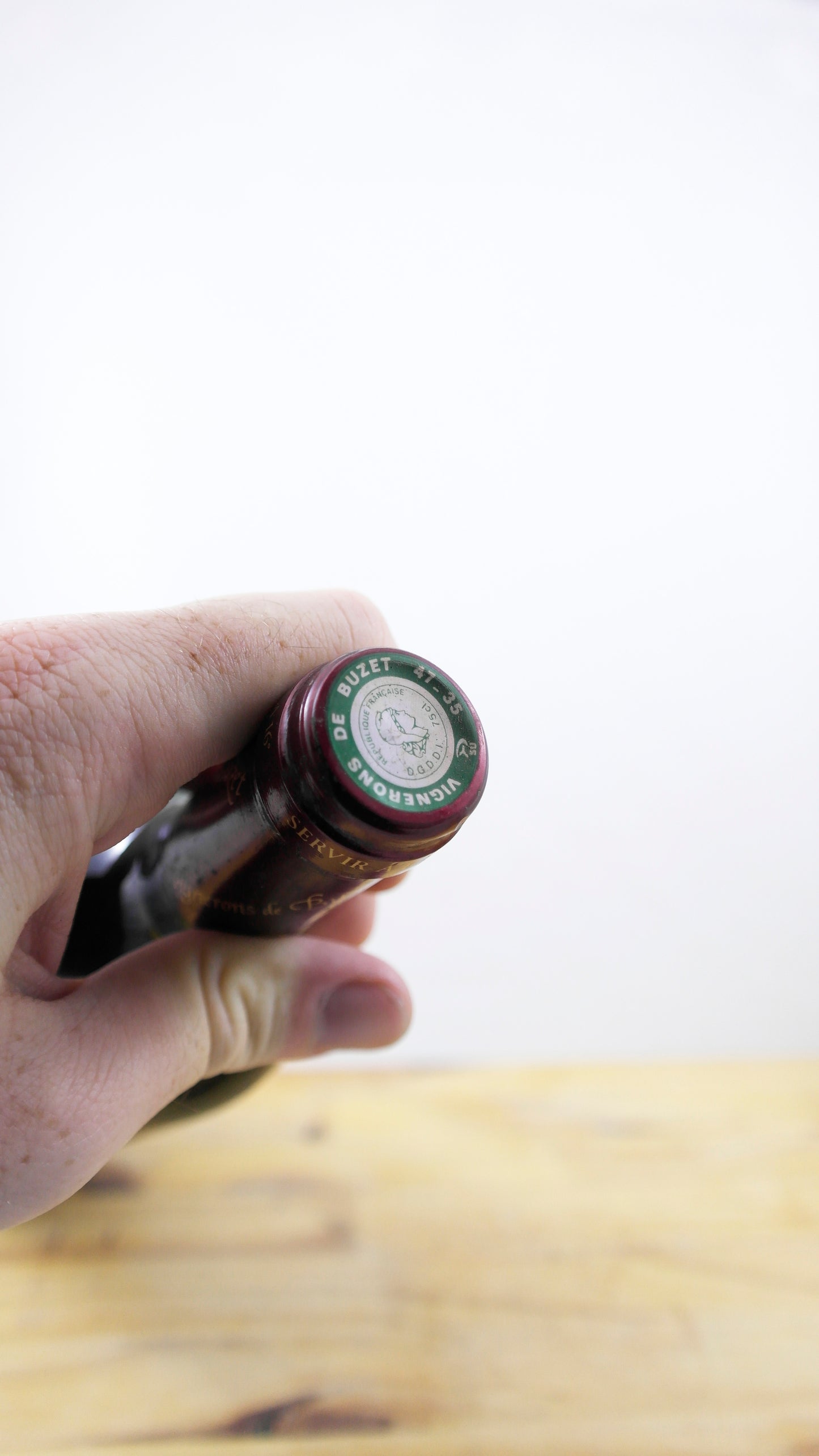 Vin Année 1993 Buzet Instant Nature Cerf