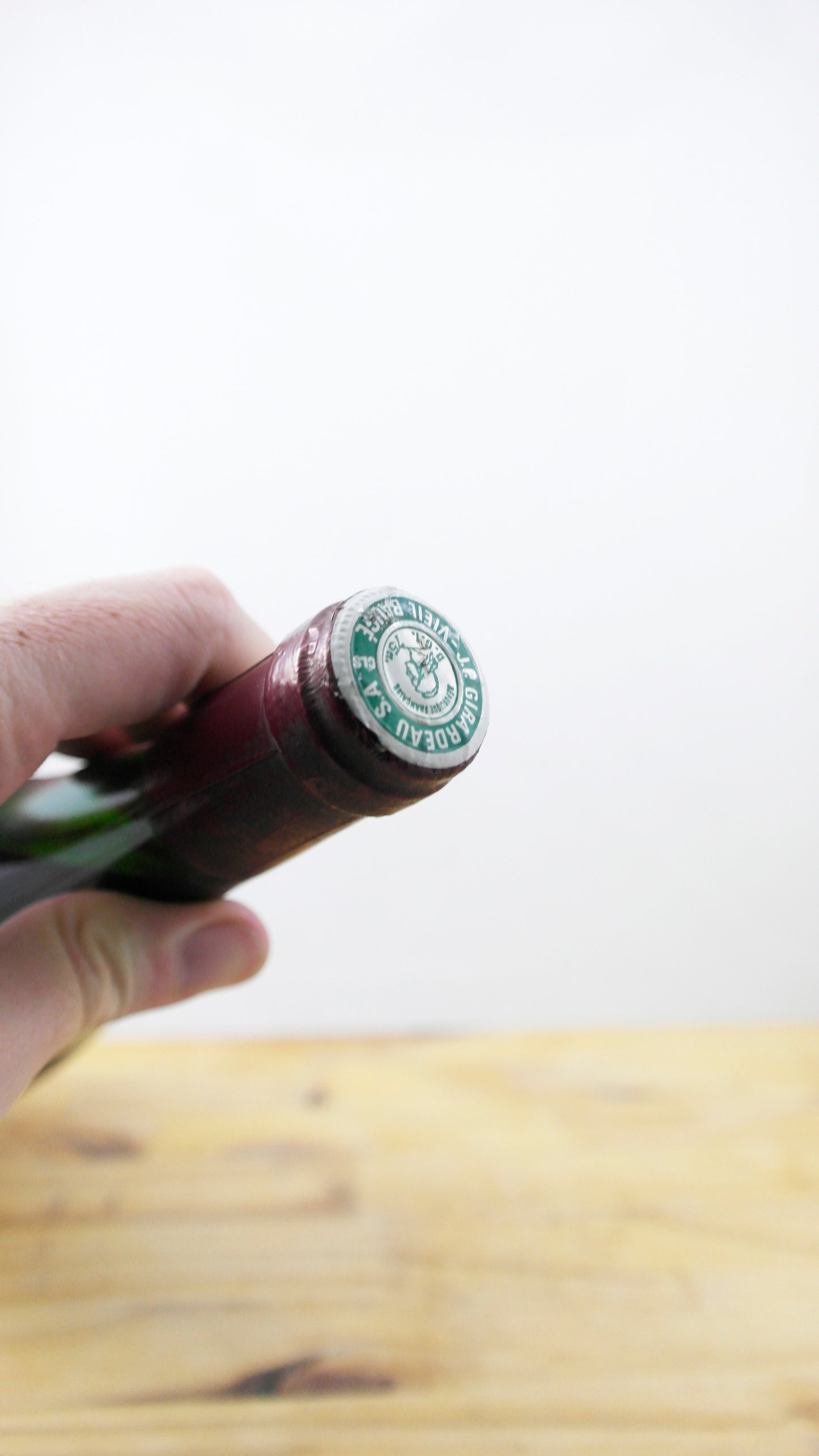 Vin Année 1986 Anjou Crêve Cœur Girardeau NB