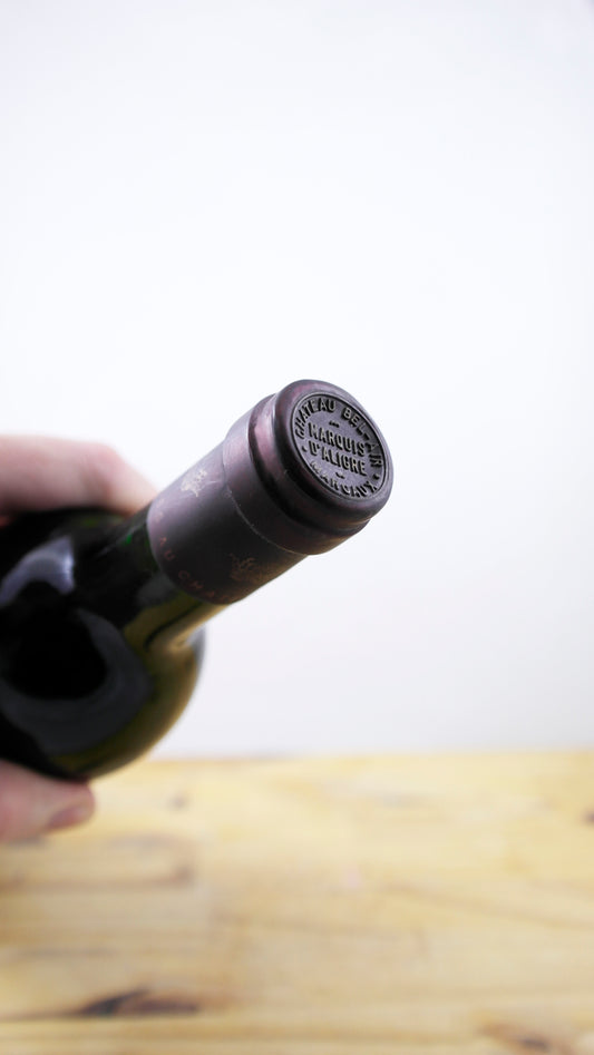 Vin Année 1985 Château Bel Air-Marquis d'Aligre EA