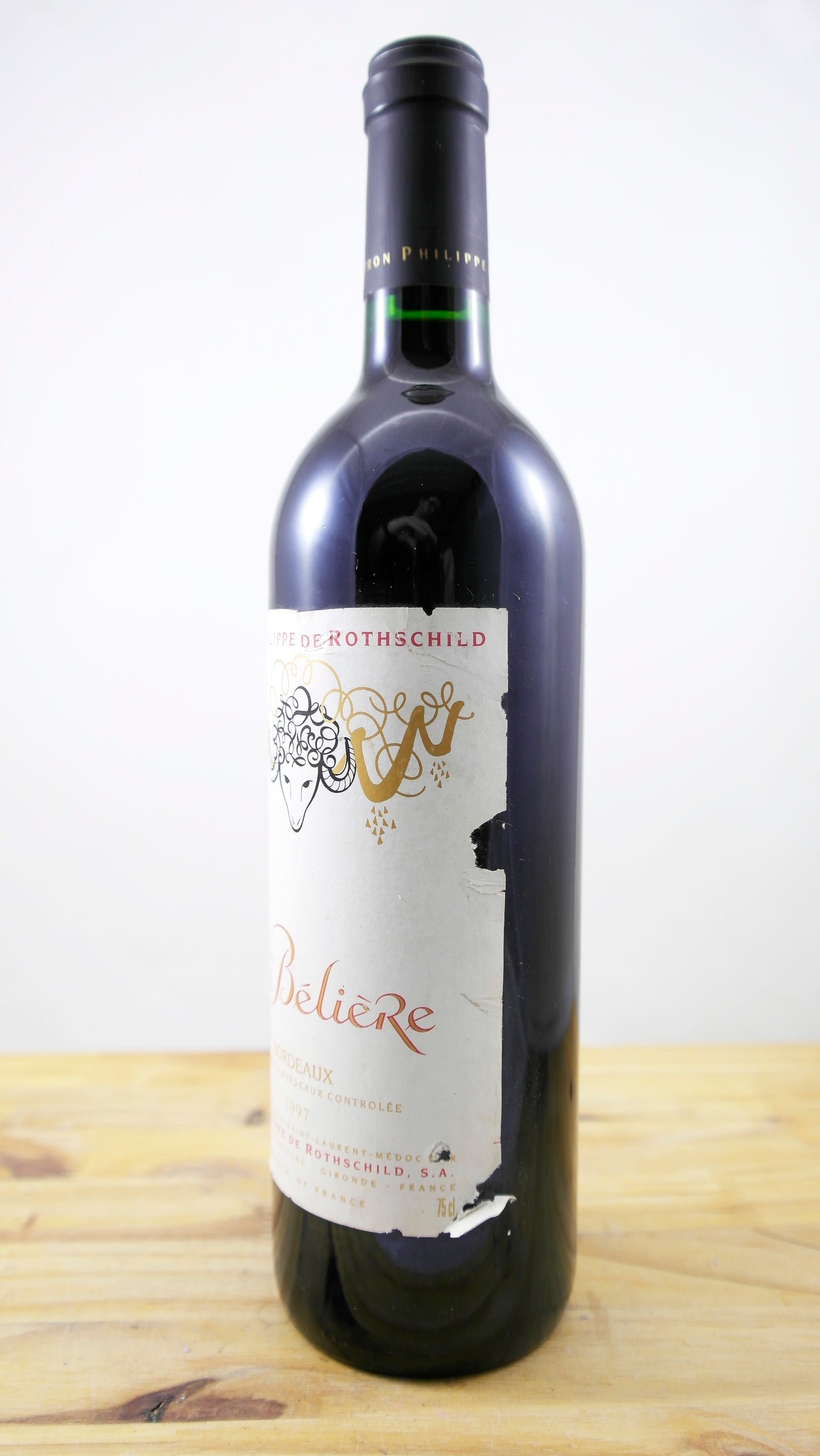 Vin Année 1997 La Bélière Rothschild