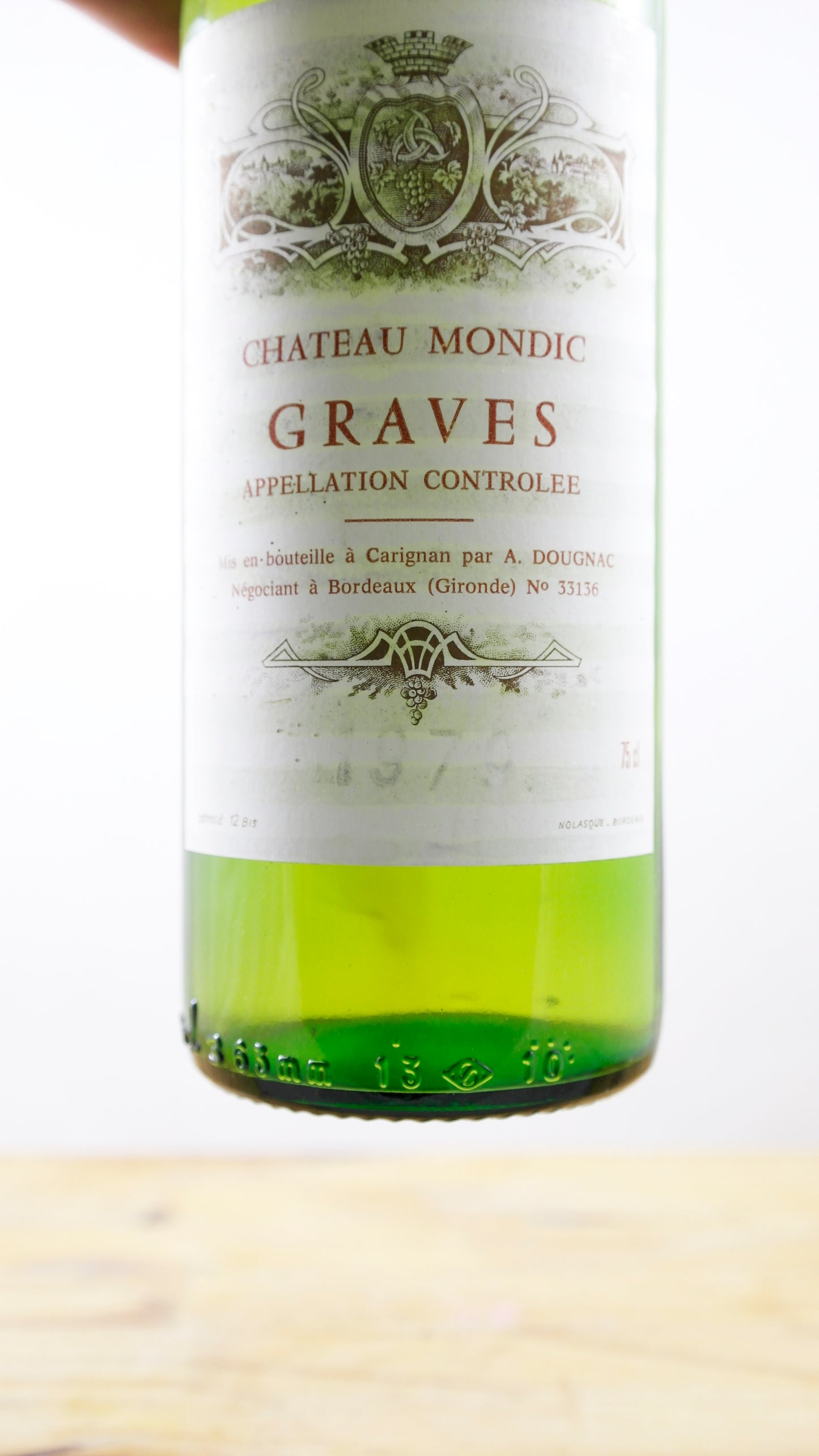 Vin Année 1979 Château Mondic NB