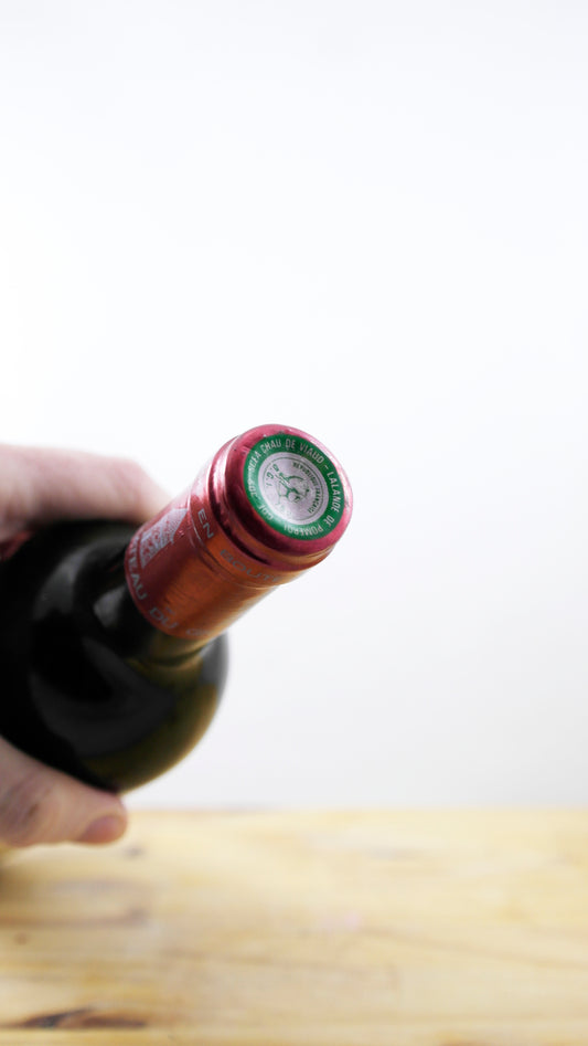 Vin Année 1986 Château du Grand Chambellan ETA